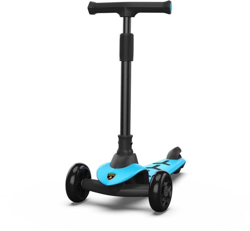 Lamborghini Adjustable 3-Wheel Kick Scooter (Blue) - Image 1